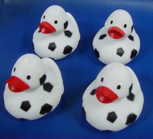soccer ball duck