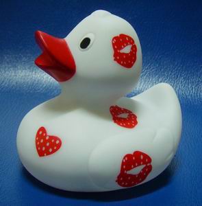 lip marking duck